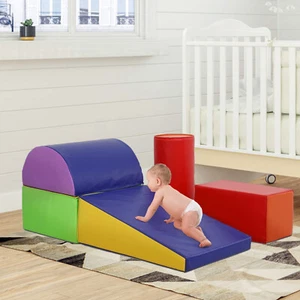 5-Piece Climbing Toys, Secure Foam Blocks Toddler Climbing Toys for Toddlers 1-3 - Picture 1 of 11