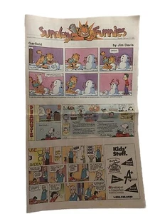 Charles Schulz Final Last Peanuts Charlie Brown Whole Sunday Comic Feb. 13, 2000 - Picture 1 of 5