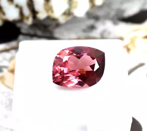 Natural Hessonite Garnet Fancy Shape Loose Certified Gemstone 10.55 Ct - Picture 1 of 9