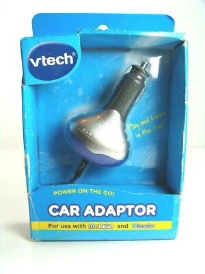 NEW VTECH Car Adaptor Charger Genuine~InnoTab~MobiGo~V.Reader ~80-091310 Adapter - Image 1 of 2