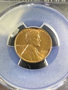 Lincoln Penny 1965 PCGS Gold Shield MS63 Red Brown - Picture 1 of 5