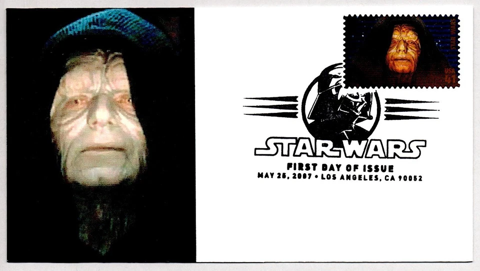 #4143C STAR WARS EMPEROR PALPATINE STAMP FIRST DAY OF ISSUE FDC - Image 1 of 1
