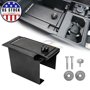 Center Console Safe Half Cabinet Storage Fits 2022-2025 Toyota Tundra & Sequoia. - Picture 1 of 20