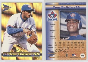2000 Pacific Prism Holographic Gold /480 Tony Batista #146