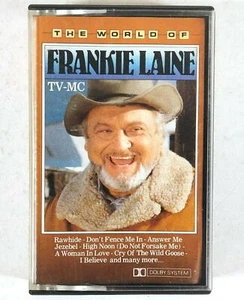 Vintage Audio Cassette The World Of Frankie Lane -VG- B962 - Picture 1 of 2