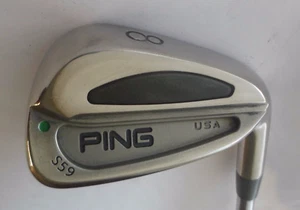 PING S59 Green Dot 8 IRON Dynamic Gold S400 Stiff Steel Shaft, Lamkin Grip - Picture 1 of 2