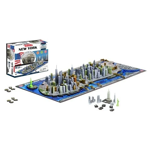 4d Cityscape Time Puzzle Washington DC Capitol 1100 Pcs
