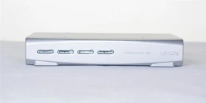 Lindy KVM Switch Pro USB 4 PC + 1 Konsolensteckplätze VGA USB-B & Netzteil - Bild 1 von 4