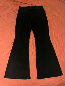 YMI Large Jeans schwarz Skinny Dark Wash Hyper Denim Ultra Stretch 29x31 Flare - Bild 1 von 7