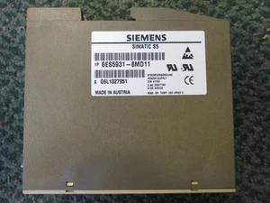 Siemens Simatic S5 Voltage Selector 6ES5931-8MD11 230/115VAC 24VDC Used - Picture 1 of 3