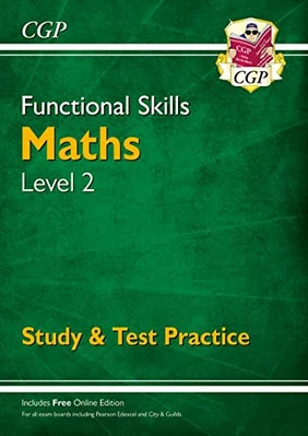 Functional Skills Maths Level 2 - Study &..., CGP Books - Image 1 of 2