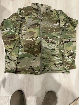 GEN-III ECWCS Air Force Army Cold Soft Shell Jacket MultiCam OCP  Medium-Reg - Image 1 of 4