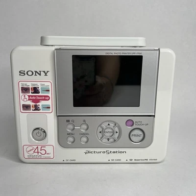SONY PICTURE STATION DIGITAL PHOTO PRINTER DPP FP90 PARTS ONLY Turns On Not Work - Image 1 of 4