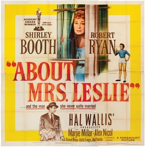 Daniel Mann ABOUT MRS LESLIE Original six sheet poster for the 1954 film #148788 - Picture 1 of 1