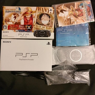 SONY PSP-3000 One Piece Romance Dawn Limited Edition Console No Battery 2511TK - Image 1 of 4