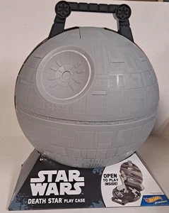 Star Wars Death Star Hot Wheels Play Case Travel Holds 10 DieCast Starships New - Picture 1 of 1