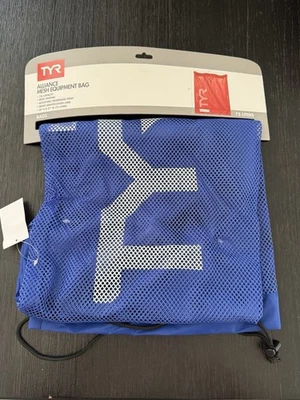 Bolsa de equipo de malla TYR Alliance 75L azul Foto 1 de 4