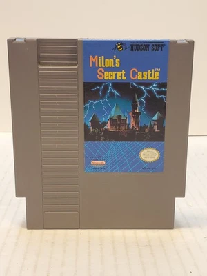 Milon's Secret Castle (NES Nintendo Entertainment System, 1988) TESTED & WORKS - Image 1 of 4