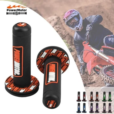 7" 8" Motorcycle Pro Taper Hand Grips Handle Bar For Pit Dirt Bike ATV Off-Road - image 1 of 2