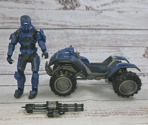 Mcfarlane 2011 Halo Reach EOD Spartan Blue 6" Figur mit Mongoose - RAR! - Bild 1 von 14