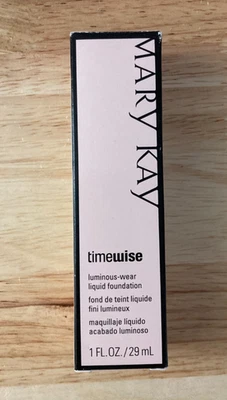 Mary Kay 038712 Beige 8 Timewise Luminous Wear Liquid Foundation (New in Box) - Image 1 of 3
