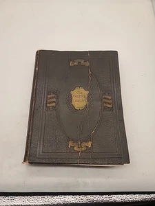 The Volume Library 1934 By Education Association Leather Bound  - Foto 1 di 11