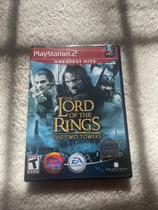 The Lord of the Rings the Two Towers PlayStation 2 Game PS2  - Picture 1 of 6