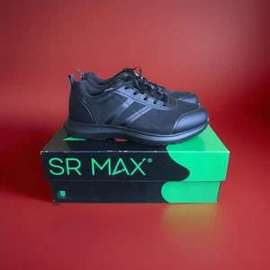 SR Max Aiken Men's Size 10 Athletic Style Slip-Resistant Soft Toe Work Shoe New - Picture 1 of 8