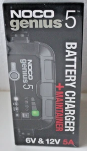 Noco Genius5 Batterie-Ladegerät 6/12V 5A Charger+Maintainer - Neu- 4.8 13115 S15 - Bild 1 von 1