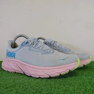 Hoka One One Turnschuhe Größe 6,5 Damen Arahi 7 Frost/Rose Outdoor Laufschuhe - Bild 1 von 11