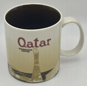 RARE Starbucks Qatar Global Icon Collectors Series Coffee Tea Mug 2011 v1 EUC - Picture 1 of 5