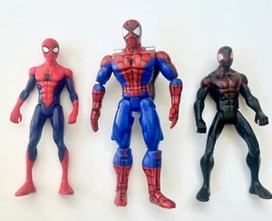 Spider-Man Action Figuren 3 Stück Marvel Sammlerstücke 5" - Bild 1 von 6