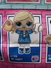 Lol Surprise All-Star Bbs Shorty B.B.s Blue Baseball Softball Baby Doll Pigtails