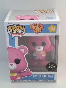 Osos de cuidado de animación Funko Pop 40 aniversario - Hopeful Heart Bear *GITD Chase* - Imagen 1 de 3
