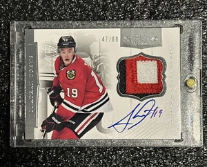 2012-13 Panini Dominion PATCH AUTO JONATHAN TOEWS AUTO 47/60 Blackhawks - Picture 1 of 2