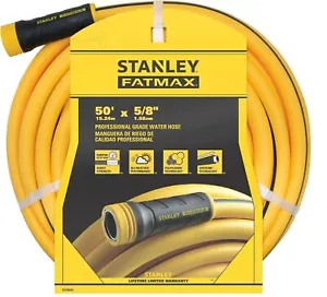 Fatmax Professional Grade Water Hose Antikink Heavyduty 50' X 5/8" All-Weather - Picture 1 of 9