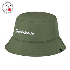 TaylorMade Golf Winter Bucket Hat Men's Cap TL018 Adjustable 2023 New Col. Khaki