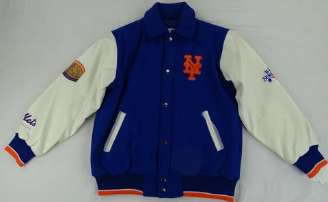 New York Mets MLB G-III Youth Wool Blend Jacket Cover