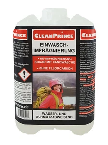 2 Liter Einwaschimprägnierung Waterproofer Imprägniermittel Textil Imprägnierung - Bild 1 von 2