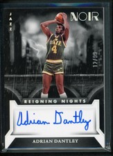2022-23 ADRIAN DANTLEY 12/99 AUTO PANINI NOIR REIGNING NIGHTS AUTOGRAPHS