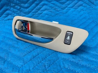 Manija interior de la puerta delantera del conductor Lexus LS460 LS460L marfil 2007 2008 2009 OEM Foto 1 de 4