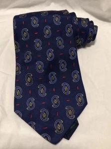 Tommy Hilfiger 100% Silk Tear Drop Tie - Picture 1 of 5
