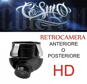 Telecamera Retrocamera Retromarcia AUTO HD CCD universale ANTERIORE POSTERIORE - Foto 1 di 7
