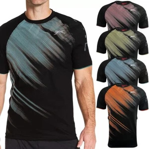 Nueva Camiseta Transpirable Para Hombres Fresca Seca Deportes Correr Rendimiento Absorbente Gimnasio Top - Imagen 1 de 8