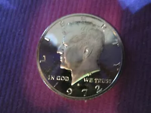 1972 S Kennedy Half Dollar Proof Cameo! - Picture 1 of 2