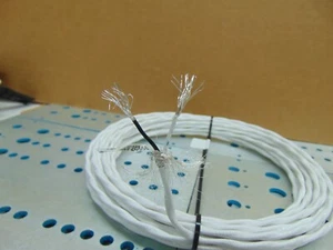 10 feet 20 AWG Shielded Silver Plated PTFE Teflon Wire Twisted Pair SPC - Picture 1 of 4