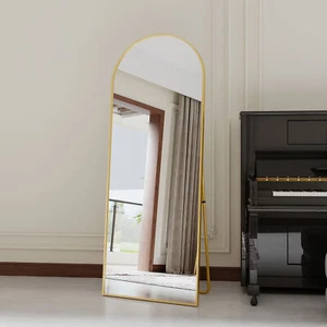 Ganzkörperspiegel 165×60cm Wand Gold Standspiegel Wandspiegel Ganzkörper Großer/ - Bild 1 von 12
