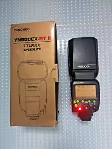 YONGNUO YN600EX-RT II Wireless Flash Speedlite TTL HSS for Canon - mint conditio - Picture 1 of 5