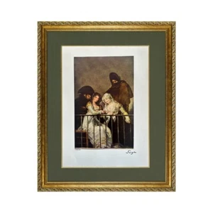 Francisco Goya Vintage Print, Majas on a Balcony, 1810-15 - Limited Edition - Picture 1 of 9