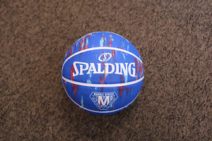 New Spalding 29.5" Outdoor Basketball Marble Series ~~~ Blue ~~~